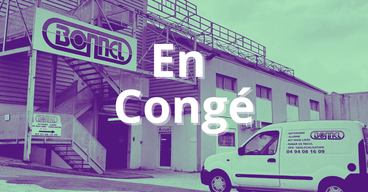 Fermeture annuelle pour congé